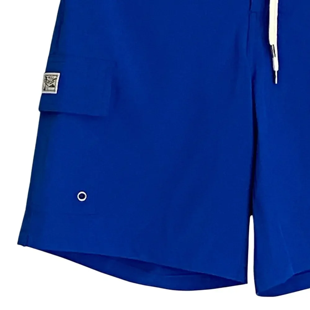 Polo Ralph Lauren Swim Trunks Men's XS Pockets Drawstring Waist Royal Blue NEW